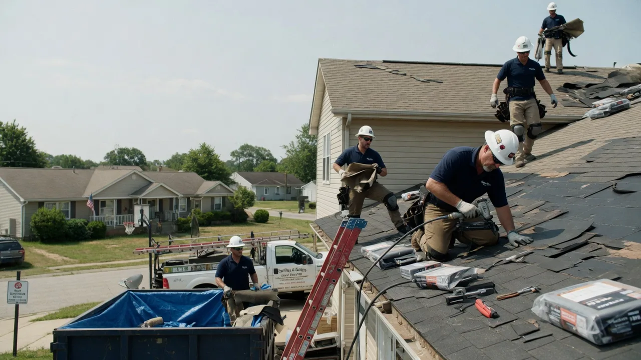 Roof Replacement in Kansas near me